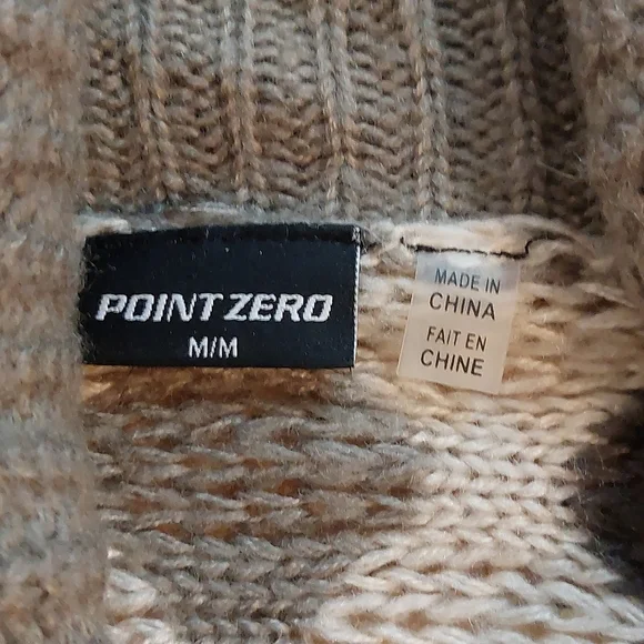 Point zero poncho size M - Picture 5 of 5